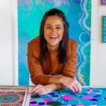 Artist Lauren Rogers Donates Painting to the Balinese Community