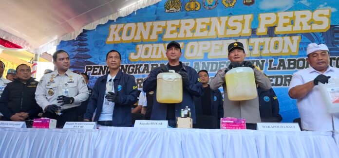 Join task force BNN RI, Polda Bali, Immigration and Customs Bali