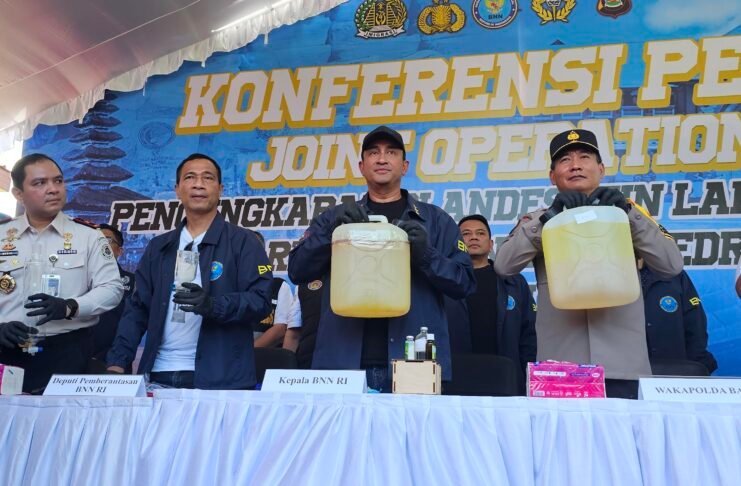 Join task force BNN RI, Polda Bali, Immigration and Customs Bali