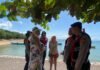 Public Crowd Security Sub-Task Force Visits Mertasari Beach- Sanur, Promotes Public Order and Safety