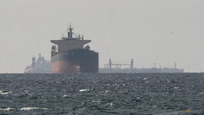 France Oil tanker crosses Strait of Hormuz