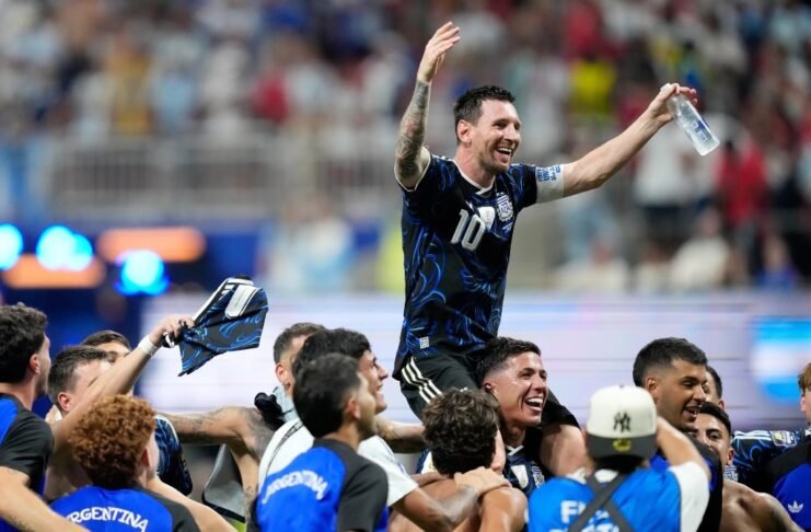 Defending champion Argentina reaches World Cup final by beating England 2-1