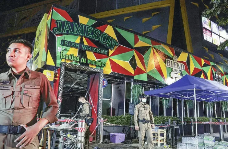 Fire in Bangkok pub kills at least 27 people